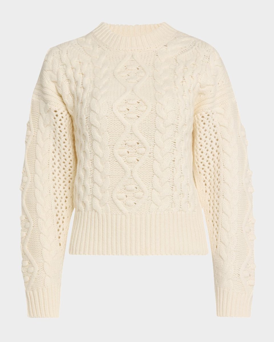 Eustace Cable Wool Cashmere Sweater